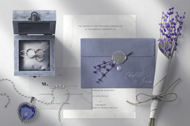 唯美轻奢婚庆海报模板