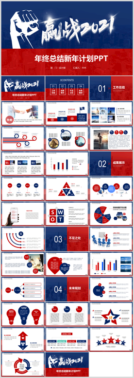 年终总结PPT