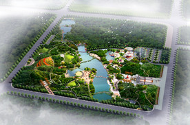 公园景观效果图