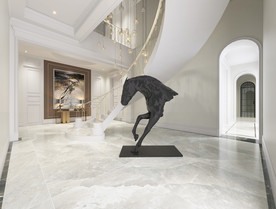 岩板瓷砖空间效果图 毛伊岛绿