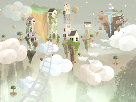 卡通动物背景墙