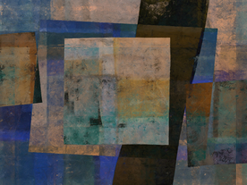 抽象几何装饰画