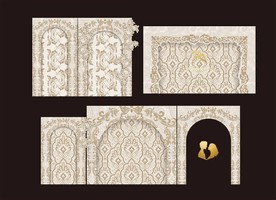 欧式婚礼  拱门