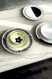 岩板瓷砖空间效果图 经典