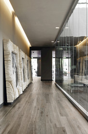 岩板瓷砖空间效果图 细木