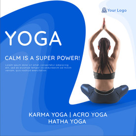 瑜伽海报图片