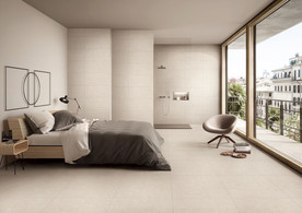 仿古砖瓷砖空间效果图