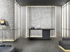 仿古砖瓷砖空间效果图