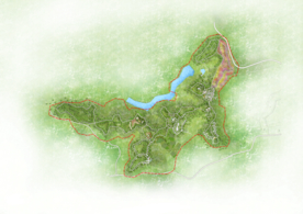 森林公园景观设计平面图