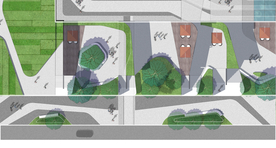 现代广场景观设计平面图