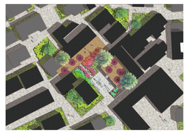 美丽乡村民宿景观设计平面图