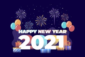 2021新年背景