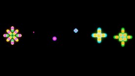 卡通彩色mg烟花视频带通道