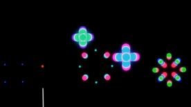 卡通彩色mg烟花绽放动画带通道