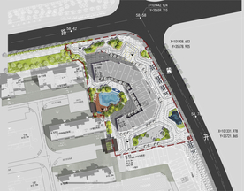 商业广场景观设计平面图