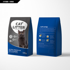 猫砂包装 外贸宠物用品