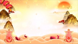 2021金色大气新年背景视频