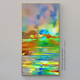 抽象画风景油画素材-抽象画风景油画图片-抽象画风景油画设计模板