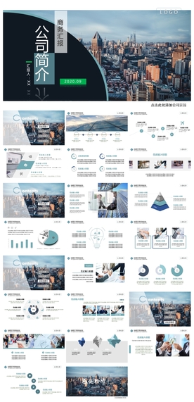 商务会议汇报项目介绍PPT