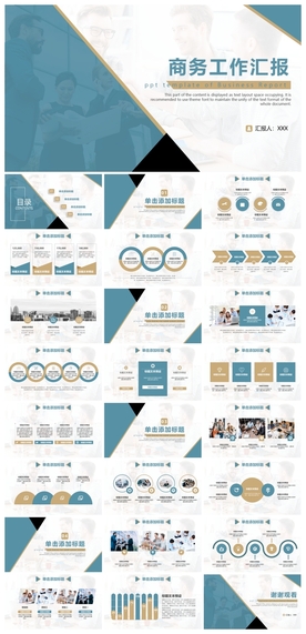 商务会议汇报项目介绍PPT