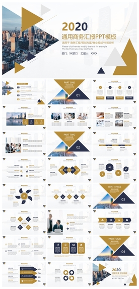 商务会议汇报项目介绍PPT