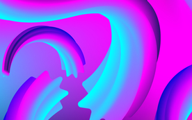 电商立体渐变背景