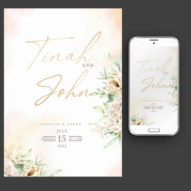 婚礼邀请函图片