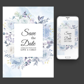 婚礼邀请函图片