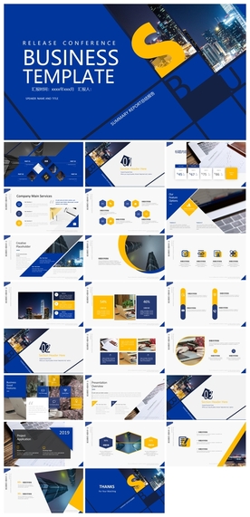 商务会议汇报项目介绍PPT