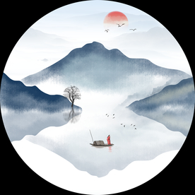 意境水墨画