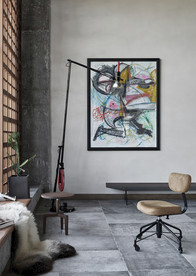 岩板瓷砖空间效果图