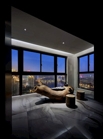 岩板瓷砖空间效果图