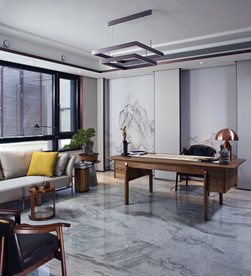 岩板瓷砖空间效果图