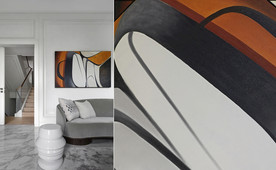 岩板瓷砖空间效果图