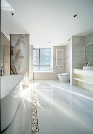 岩板瓷砖空间效果图