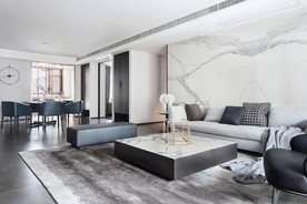 岩板瓷砖空间效果图