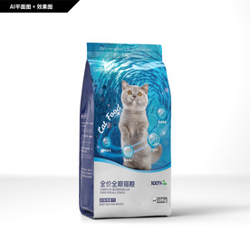 深海鱼猫粮包装