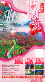 贵州杜鹃花旅游海报