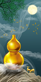 五福临门 葫芦玄关