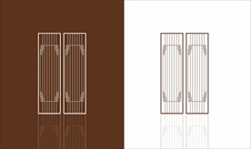 新中式铁艺雕花