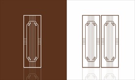 新中式铁艺雕花
