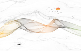 高档现代装饰画 TIF分层