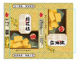 桂花糕包装