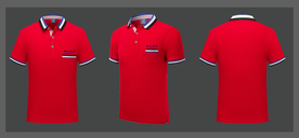 polo衫样机图片