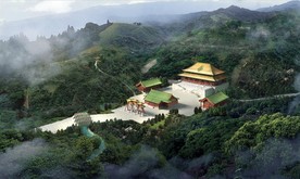 宗教寺院效果图