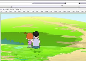 逃的环保动画240秒flash