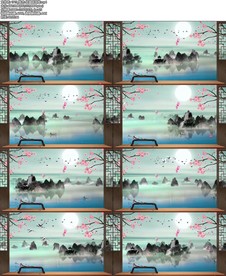 张杰-经典咏流传舞台背景