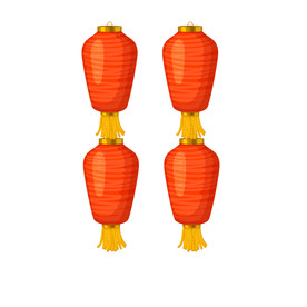 灯笼矢量素材