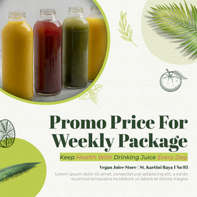 果汁饮品海报