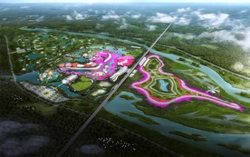 城市生态公园规划效果图